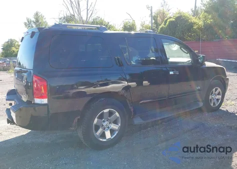 2007 Nissan Armada Le from USA, damaged, VIN 5N1BA08C37N723693